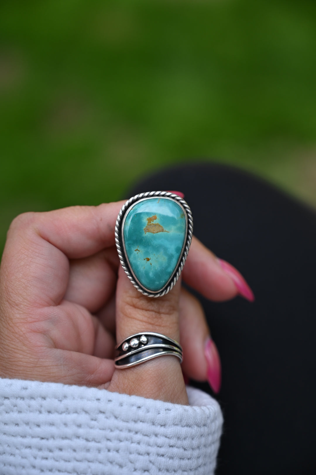 Royston Turquoise Ring Size: 5.75