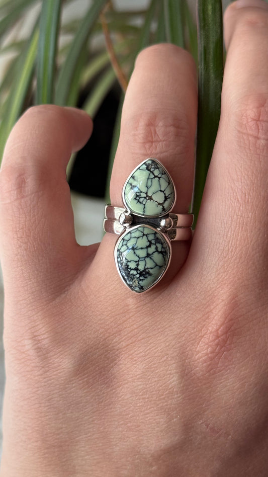 Colina Variscite Ring (Size 8)