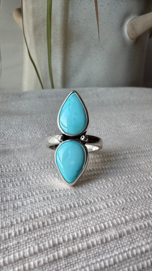 Sonoran Hill South Turquoise Ring (Size 8.25)