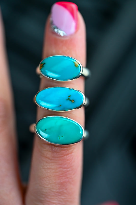 Royston Turquoise Horizon Ring