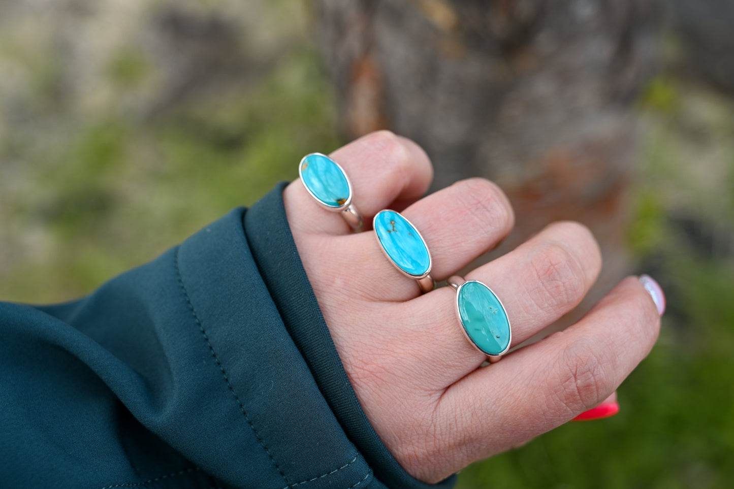 Royston Turquoise Horizon Ring