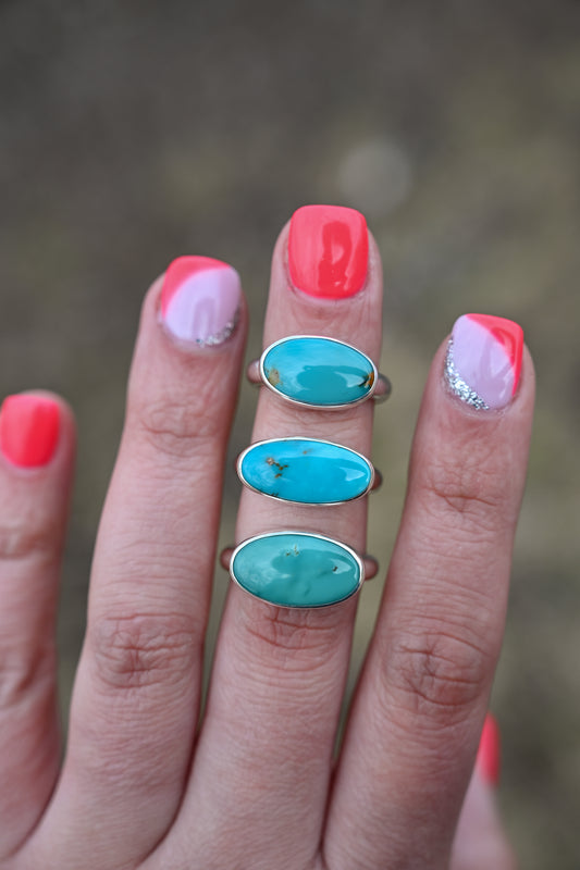 Royston Turquoise Horizon Ring