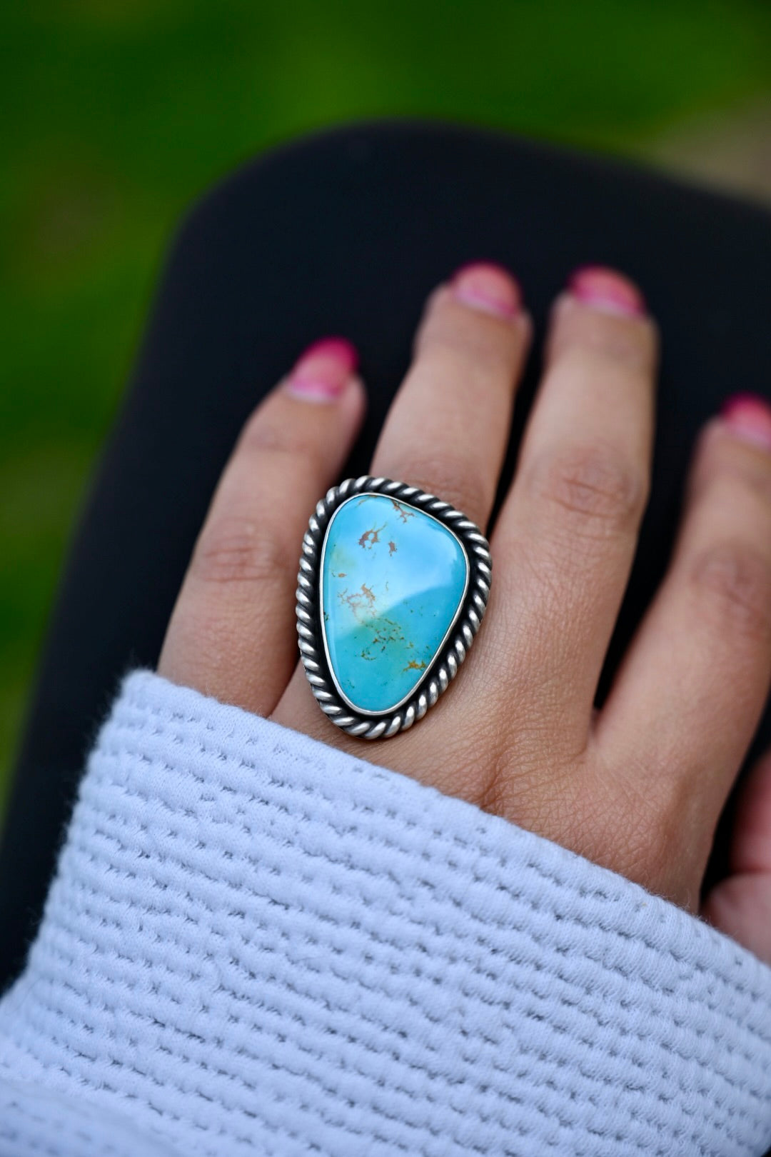 Royston Turquoise Ring Size: 8.25
