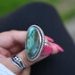Rising Phoenix Turquoise Ring Size: 9.75