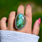 Rising Phoenix Turquoise Ring Size: 9.75