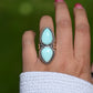 Natural Fox Turquoise Ring Size: 8