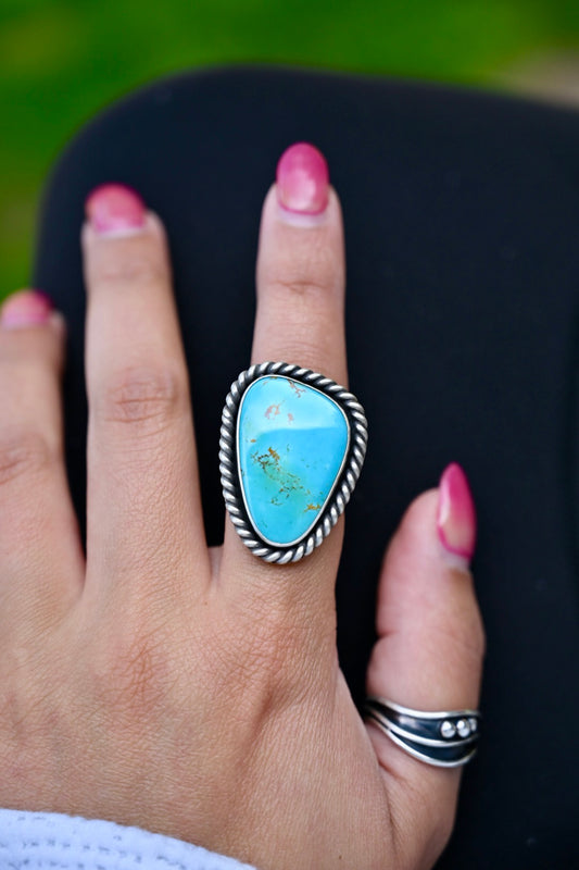 Royston Turquoise Ring Size: 8.25