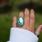 Emerald Rose Variscite Ring Size: 7.25