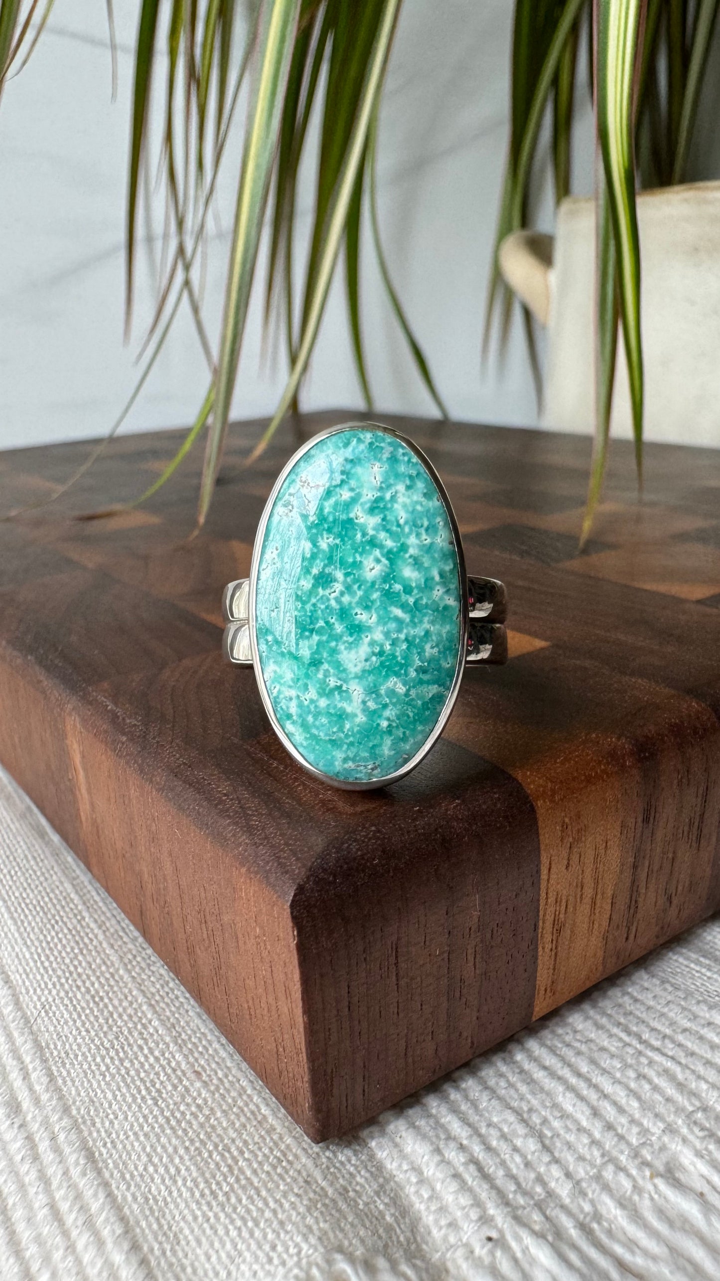 Campitos Turquoise Ring Size:9.5