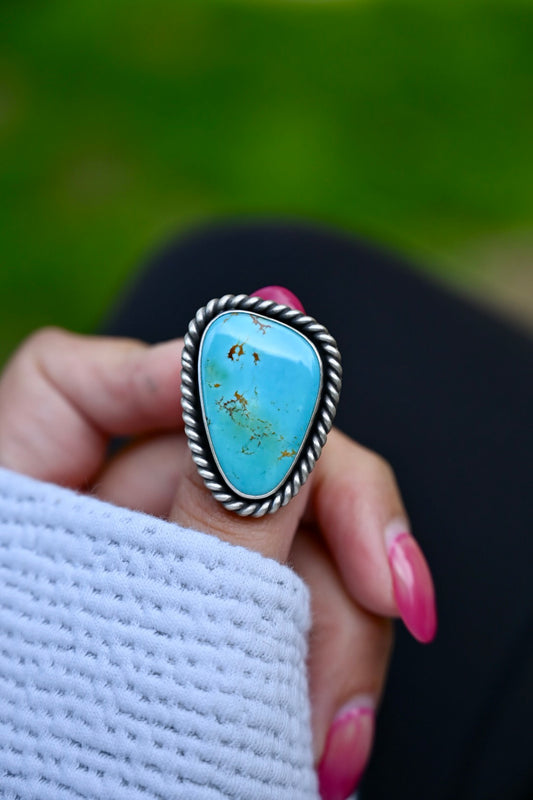 Royston Turquoise Ring Size: 8.25