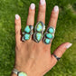 Sonoran Rose Turquoise Ring "Made to Size"