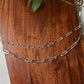 Dainty Paperclip Necklace