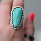 Royston Turquoise Twist Ring Sz:9