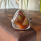 Slaughter Mountain Fire Agate Mezzo Ring Size:8.5