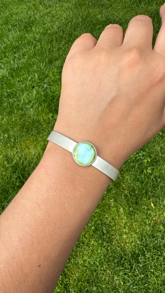 Sonoran Rose Turquoise Cuff M/L