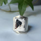 White Buffalo Saddle Ring (Size 8.5)