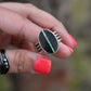Blackjack Turquoise Quad Band Rind Sz:10
