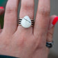 Ivory Creek Quad Band Ring Sz:8.5