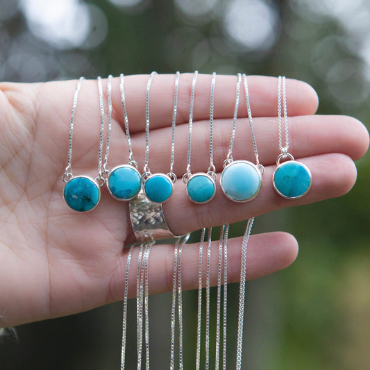 Blue Moon Turquoise Necklace (4)