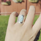 Lone Mountain Saddle RIng (Size 8.75)