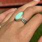 Sonoran Rose Chevron Ring Sz:6.75