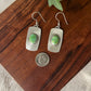 *Janis* Sonoran Gold Fine Silver Earrings