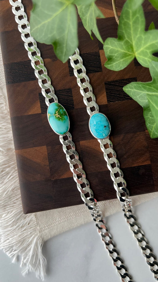 Castle Dome Turquoise Choker Necklace