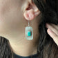 *Janis* Carico Lake Fine Silver Earrings