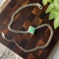 Broken Arrow Variscite Choker Necklace