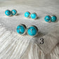 Kingman Turquoise "Mini" Studs (8mm)