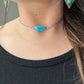 Sleeping Beauty Turquoise Choker Necklace