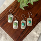 *Janis* Sonoran Gold Fine Silver Earrings