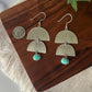 *Stevie* Campitos Turquoise Earrings