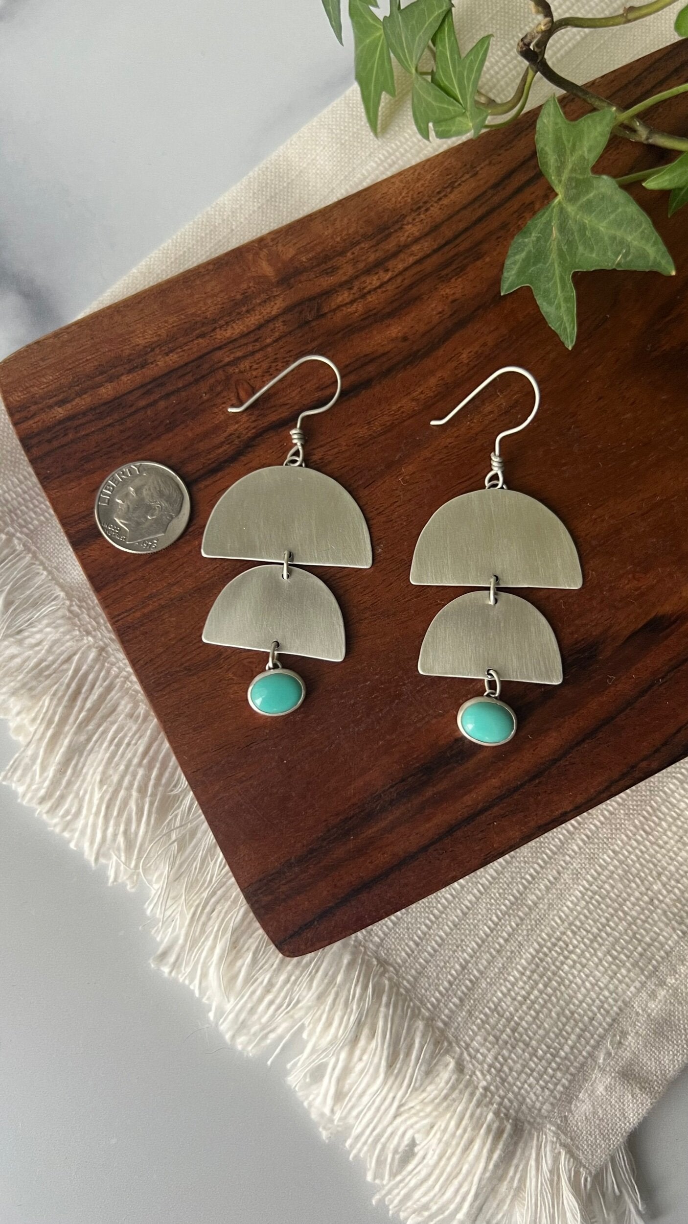 *Stevie* Campitos Turquoise Earrings