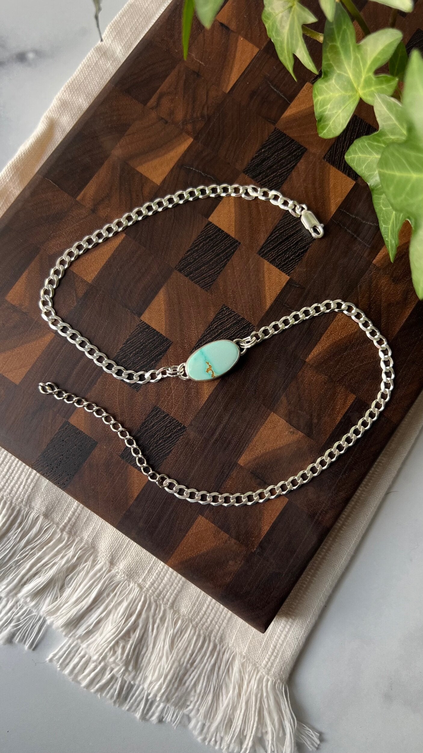 #8 Turquoise Choker Necklace