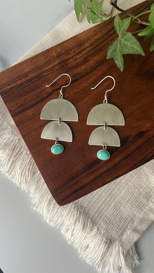 *Stevie* Campitos Turquoise Earrings