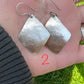 Sterling Silver Hammered Earrings
