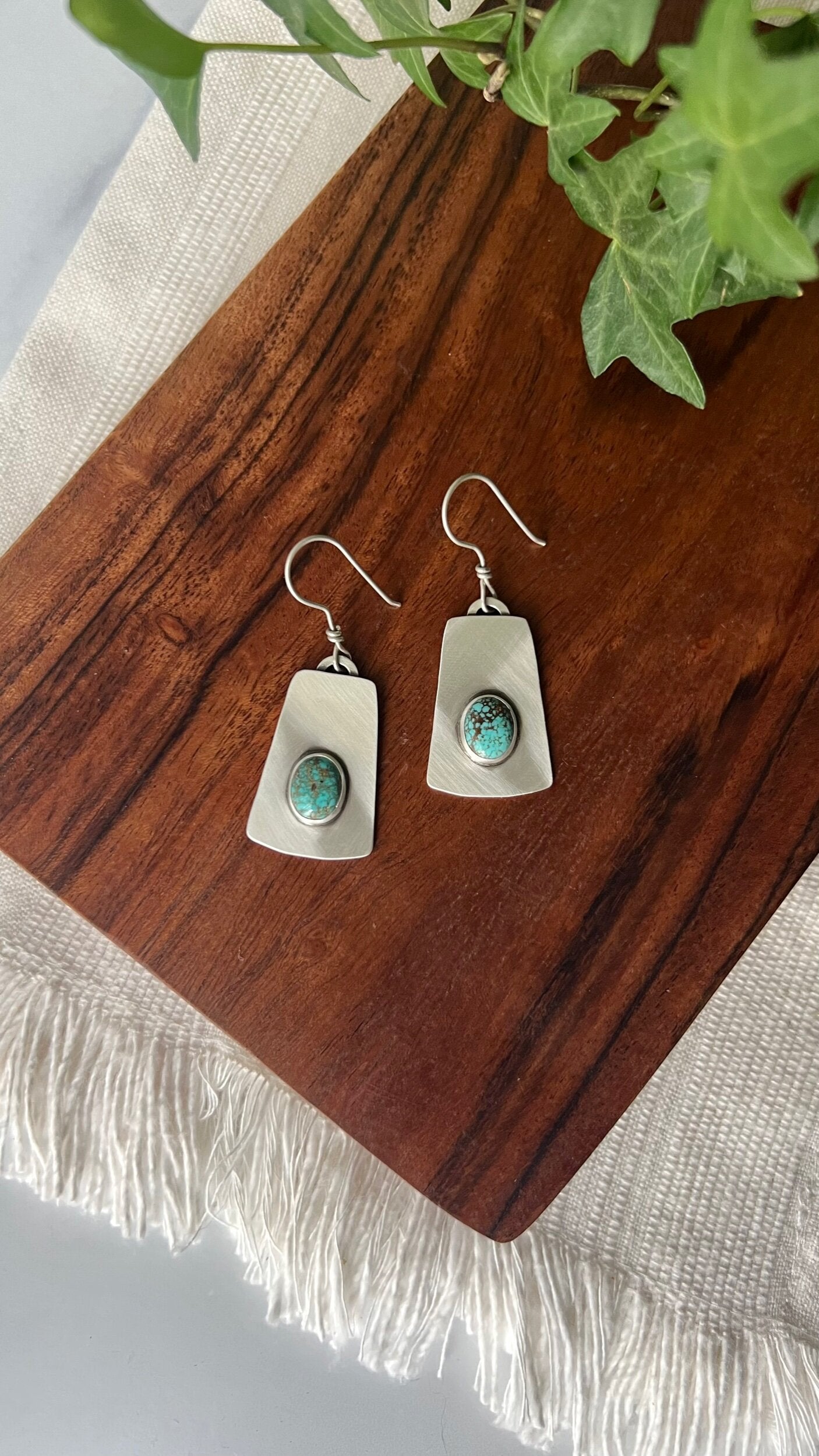 *Mayzie* Turquoise Earrings small