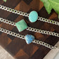 Broken Arrow Variscite Choker Necklace