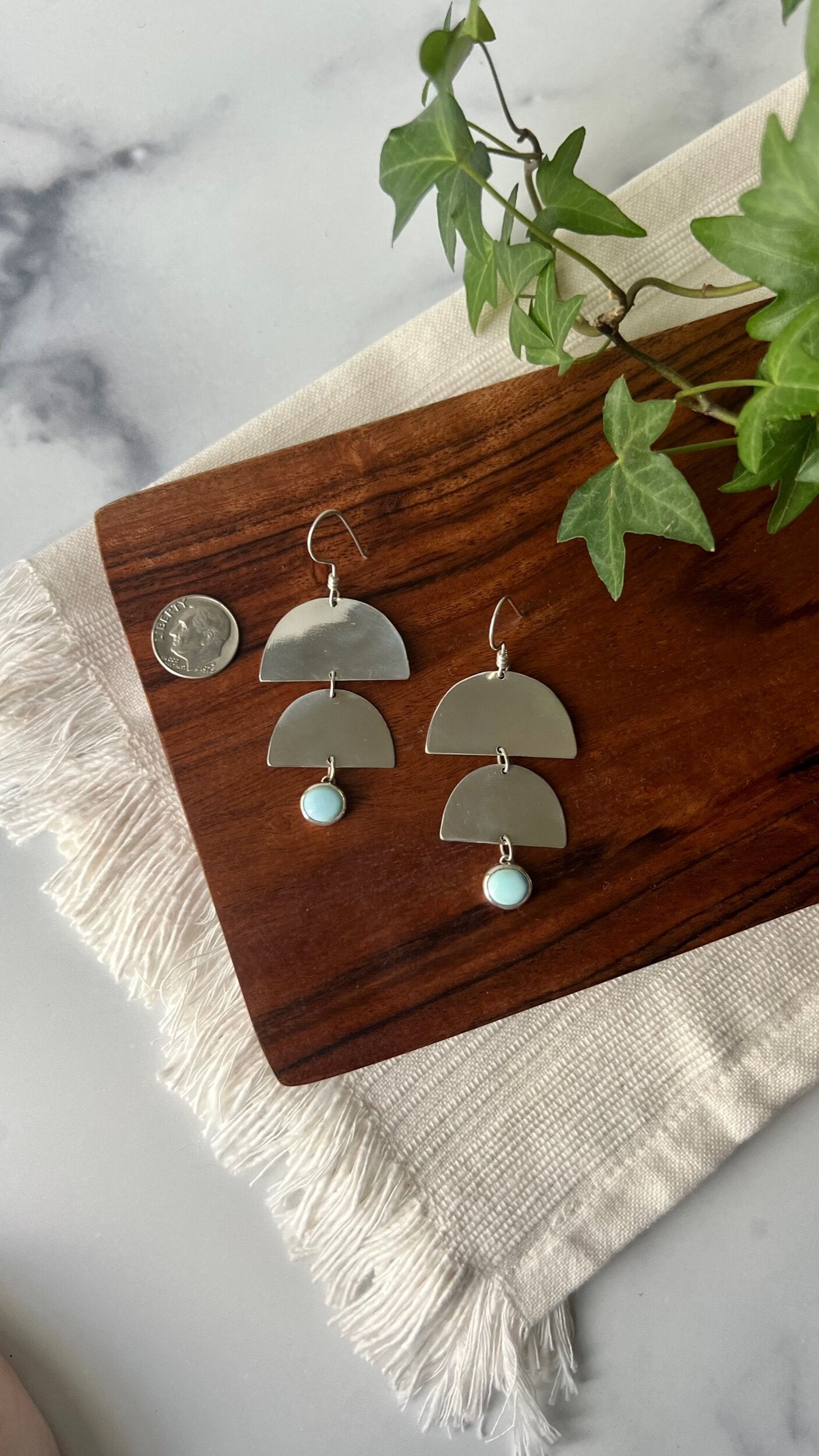 *Stevie* Lavender Turquoise Earrings