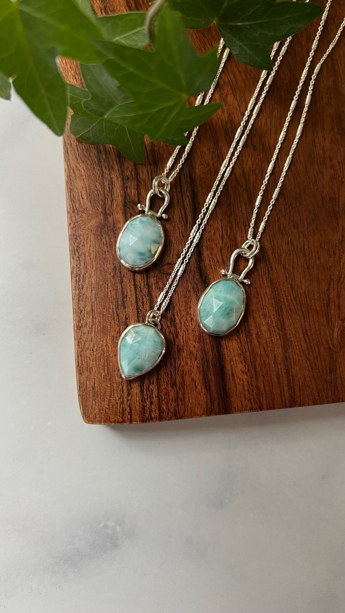 Larimar Necklace