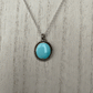 Natural Lone Mountain Turquoise Necklace