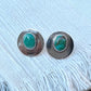 Carico Lake Turquoise Coin Studs