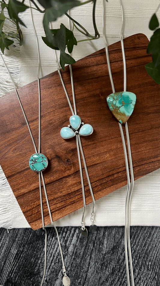 Larimar Bolo Tie