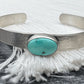 Lone Mountain Turquoise Cuff (M/L Wide Band)