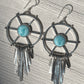 Larimar Helm Earrings