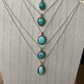 Natural Lone Mountain Turquoise Necklace