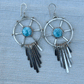 Larimar Helm Earrings